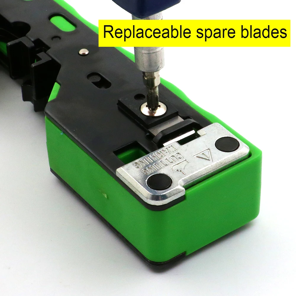 Crimpadora RJ45 profesional para conectores y cableado de red - imagen 4