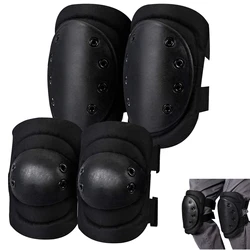 Rodilleras tácticas Airsoft y Paintball con protector de codo