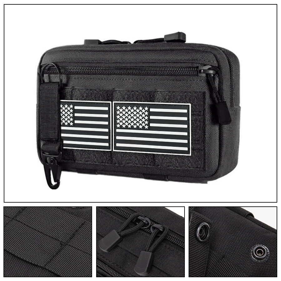 Bolsa táctica modular de expansión para colgar, resistente al desgaste - imagen 5