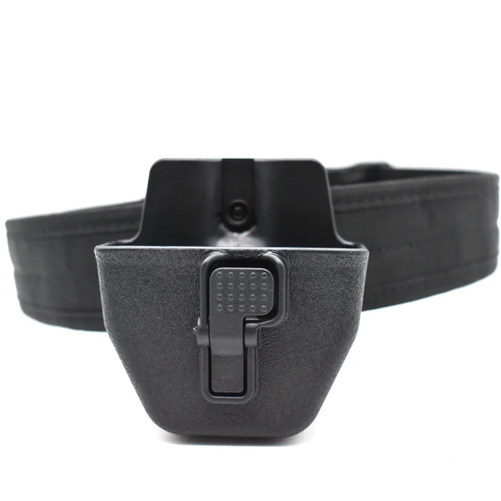 Funda porta esposas giratoria táctica MOLLE con soporte de cinturón
