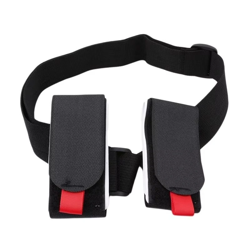 Bastón de ski nylon resistente correa ergonómica hombro ajustable