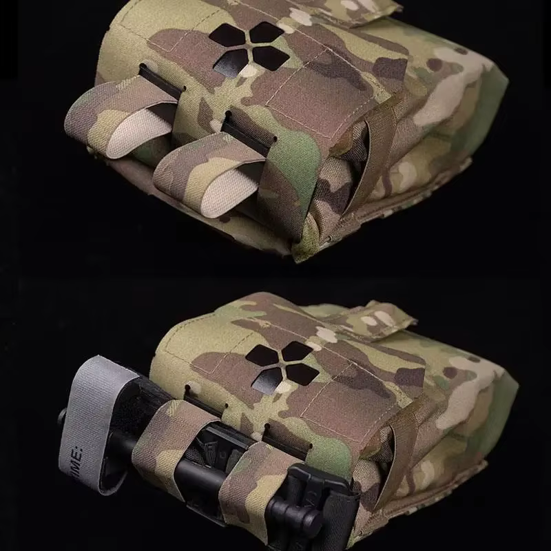 Bolsa táctica MOLLE para torniquete y kit de primeros auxilios EDC