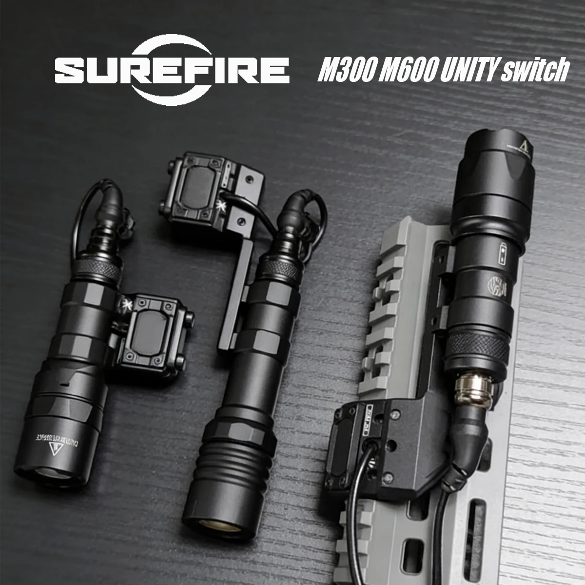 Interruptor táctico de presión UNITY Hot Mod para SureFire M600 - imagen 2
