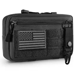 Bolsa táctica MOLLE admin con corte láser – Modular horizontal EDC