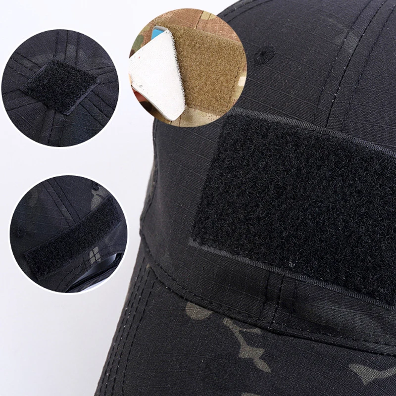 Gorra táctica camuflaje protección solar para senderismo y pesca - imagen 4