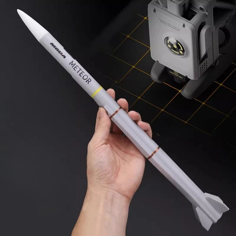 Modelo de misil aire-aire Meteor europeo 3D impreso estático - imagen 5