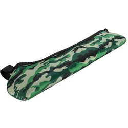 Funda de neopreno para mira telescópica camuflaje rojo reversible