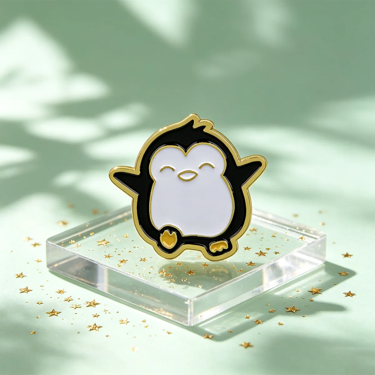Leuke Pinguïn pin de esmalte pingüino para mochila y gorra - imagen 3