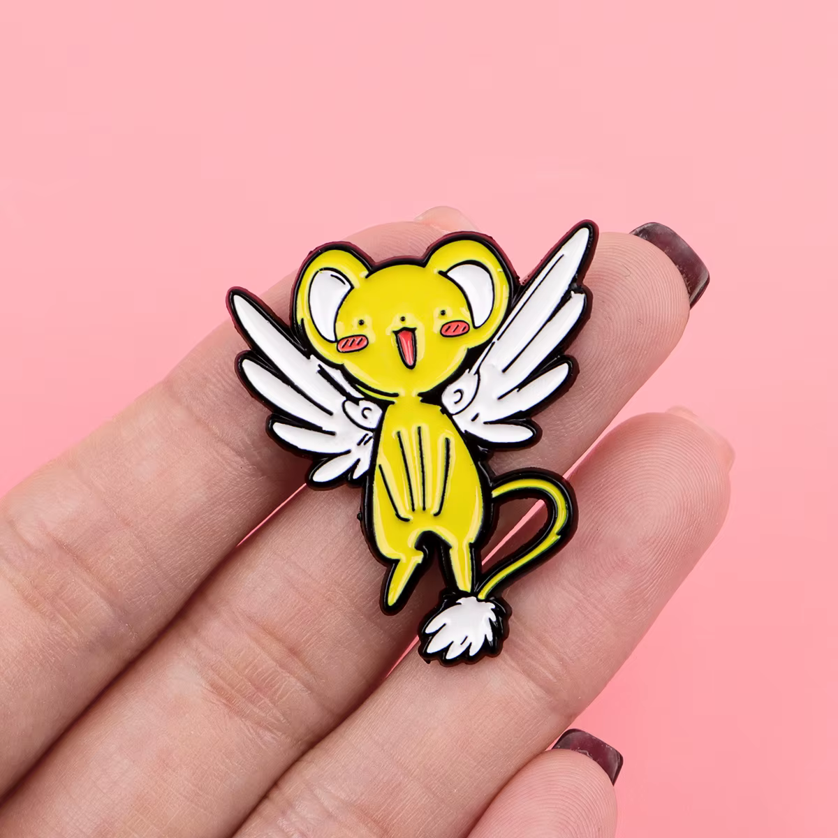 Pin esmaltado de gato para mujer, solapa metálica - imagen 4