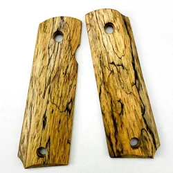 Grips 1911 madera Wenge natural personalizados - textura y acabado
