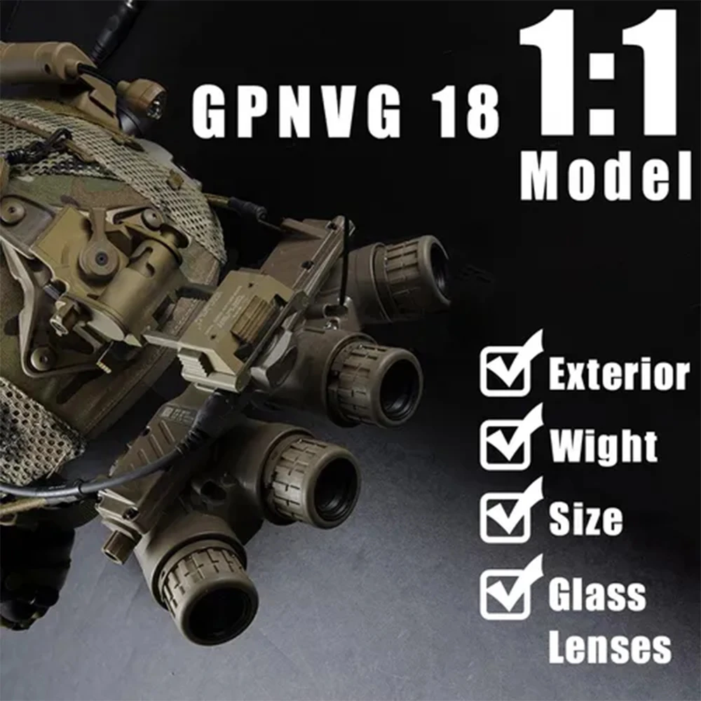 Casco táctico Airsoft NVG con auriculares, funda y linterna - imagen 4