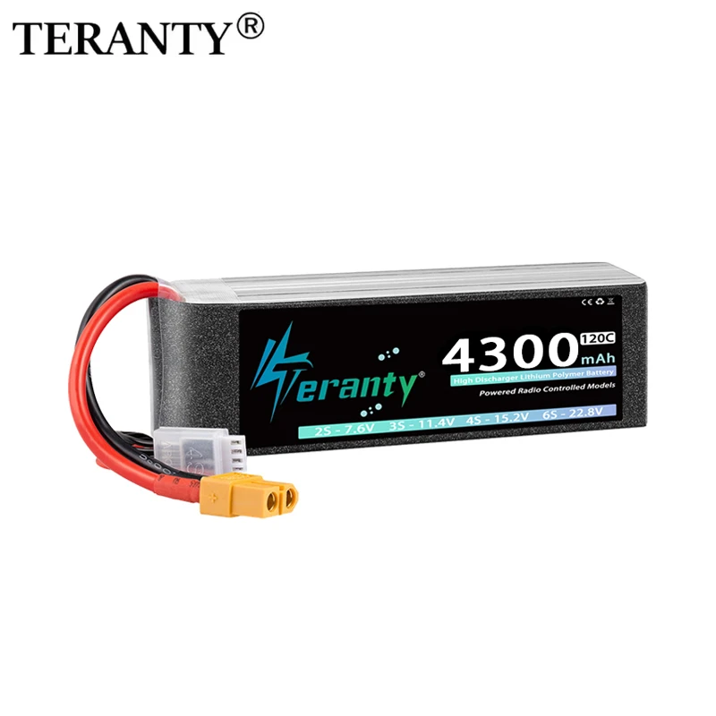 Batería LiPo TERANTY alta descarga para RC con conector rápido - imagen 4