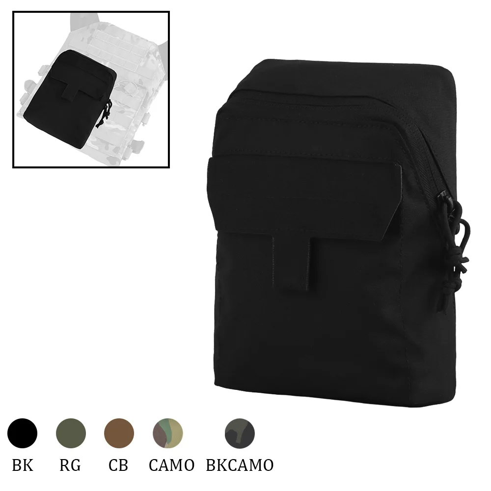 Bolsa MOLLE táctica con cremallera para herramientas y cargadores - imagen 4