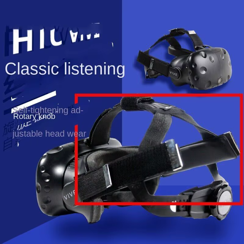 Diadema VR ajustable para HTC Vive - correa de cabeza mejorada