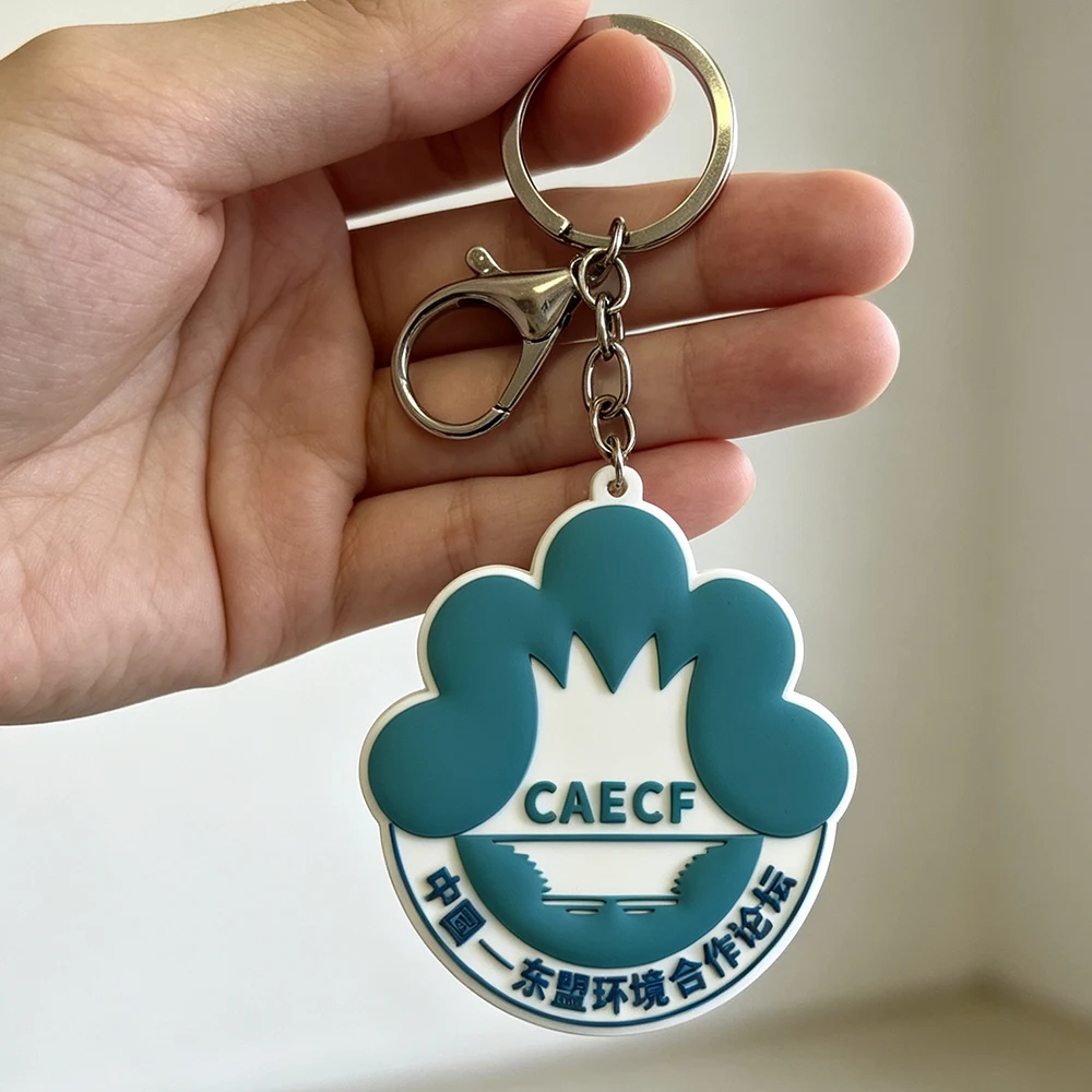 Llavero PVC personalizado con logo para regalos promocionales - imagen 3