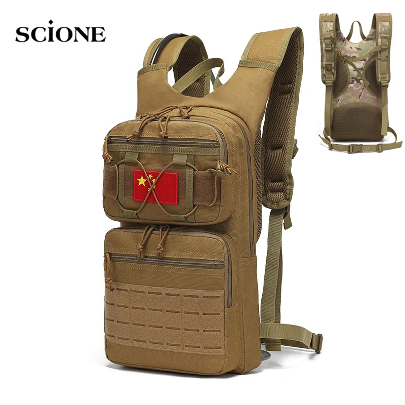 Mochila de Hidratación Táctica Molle para Senderismo y Ciclismo - imagen 2