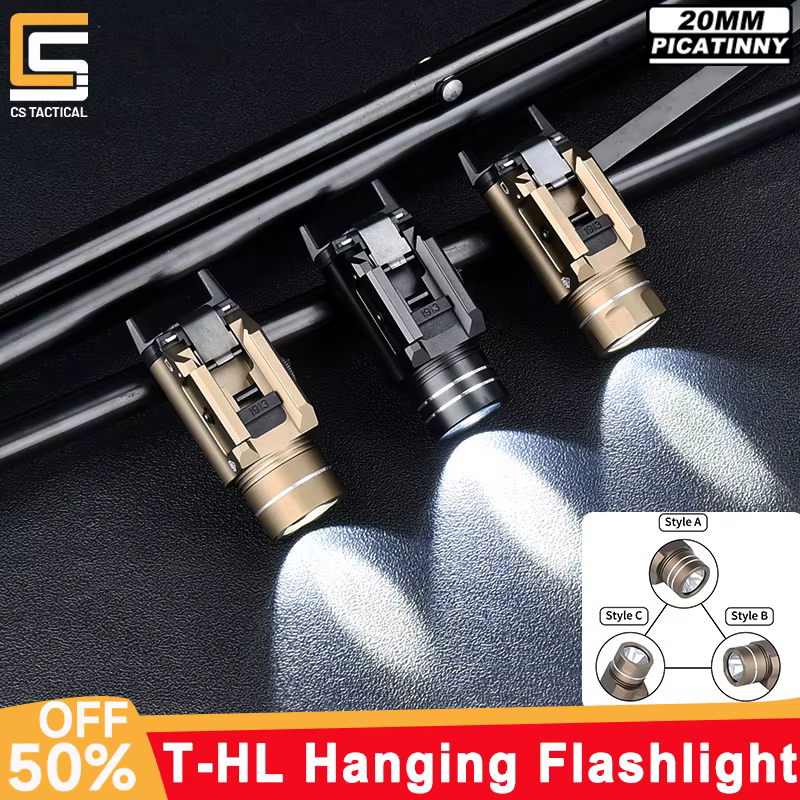 WADSN T-HL linterna táctica de pistola metálica estroboscópica - imagen 2