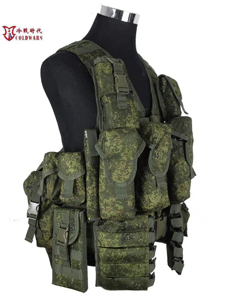 Bolsa táctica MOLLE verde para chaleco porta granada - imagen 4