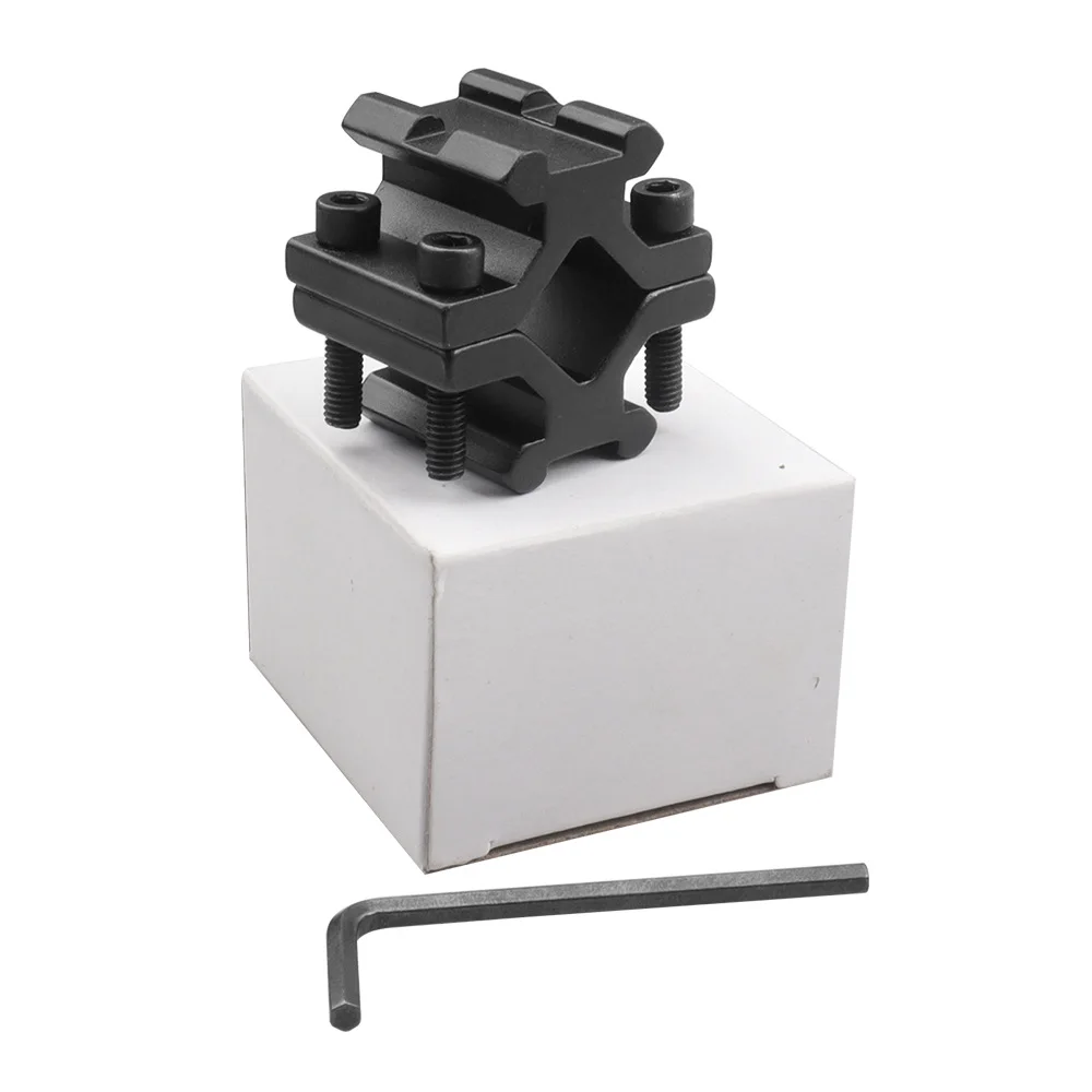 Adaptador riel Picatinny táctico ajustable para visor y láser - imagen 5