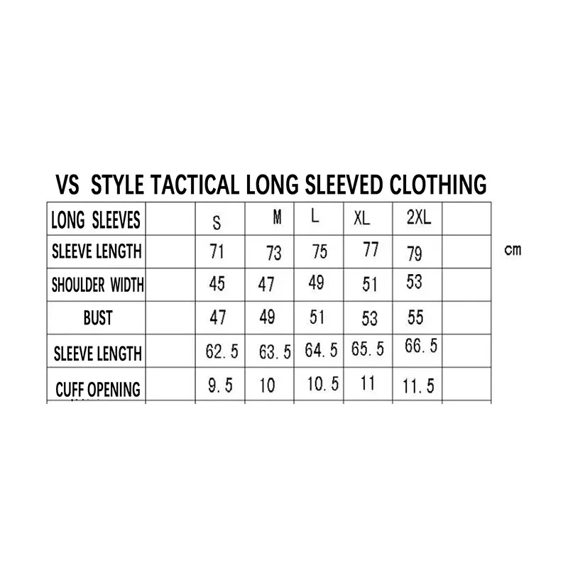 VS Camiseta táctica manga larga secado rápido cuello V para alpinismo - imagen 4