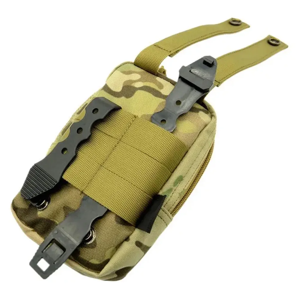 Clip táctico MOLLE de liberación rápida para chaleco y mochila - imagen 4