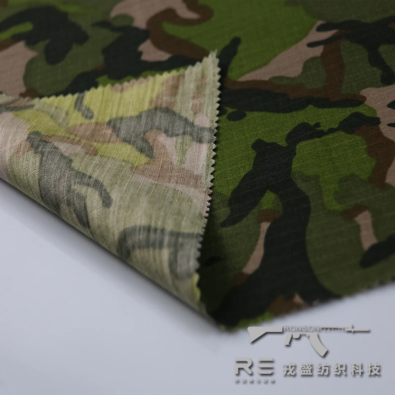 Tela táctica Ripstop camuflaje tipo camo para uniformes - imagen 5