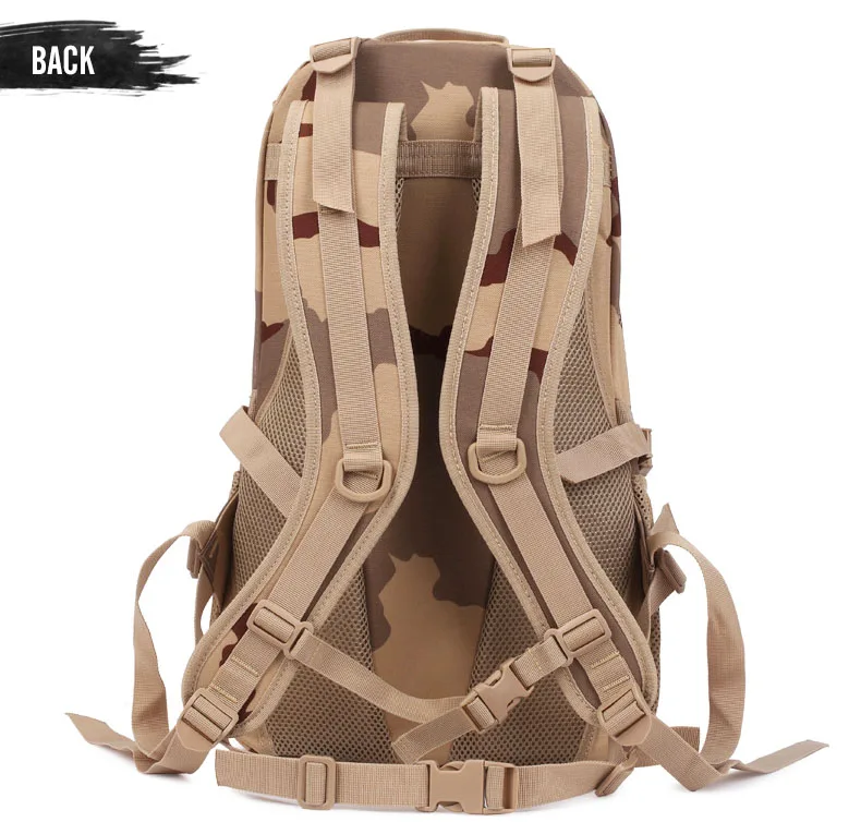 Sistema Molle para personalización del equipo