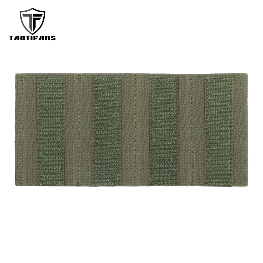 Portacargadores elástico MOLLE negro táctico resistente