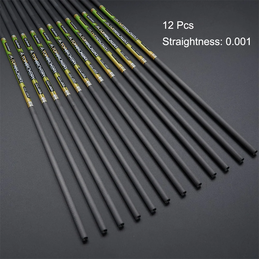 Toparchery Flechas de carbono para tiro con arco y caza