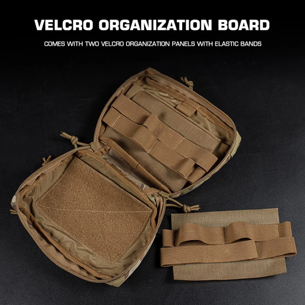 Chaleco táctico subabdominal con bolsa rápida para Airsoft y Paintball - imagen 5