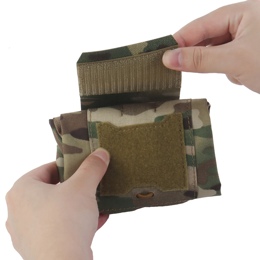 Bolsa táctica recogecargadores plegable con sistema MOLLE - imagen 2
