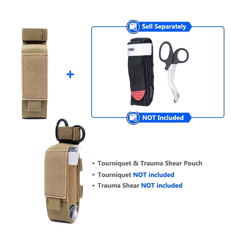 Bolsa MOLLE táctica para torniquete y accesorios esenciales - imagen 5