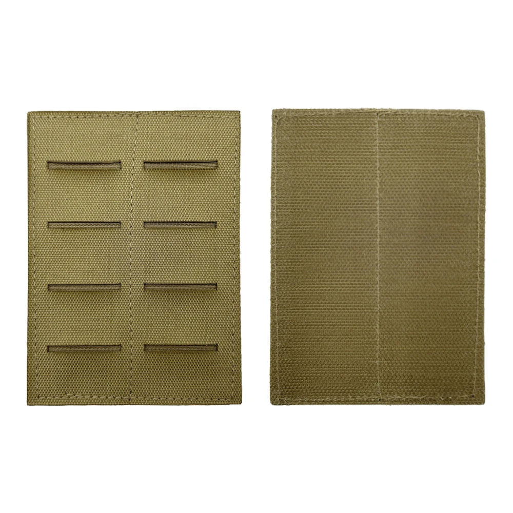 Panel táctico MOLLE con cierre gancho y bucle modular EDC
