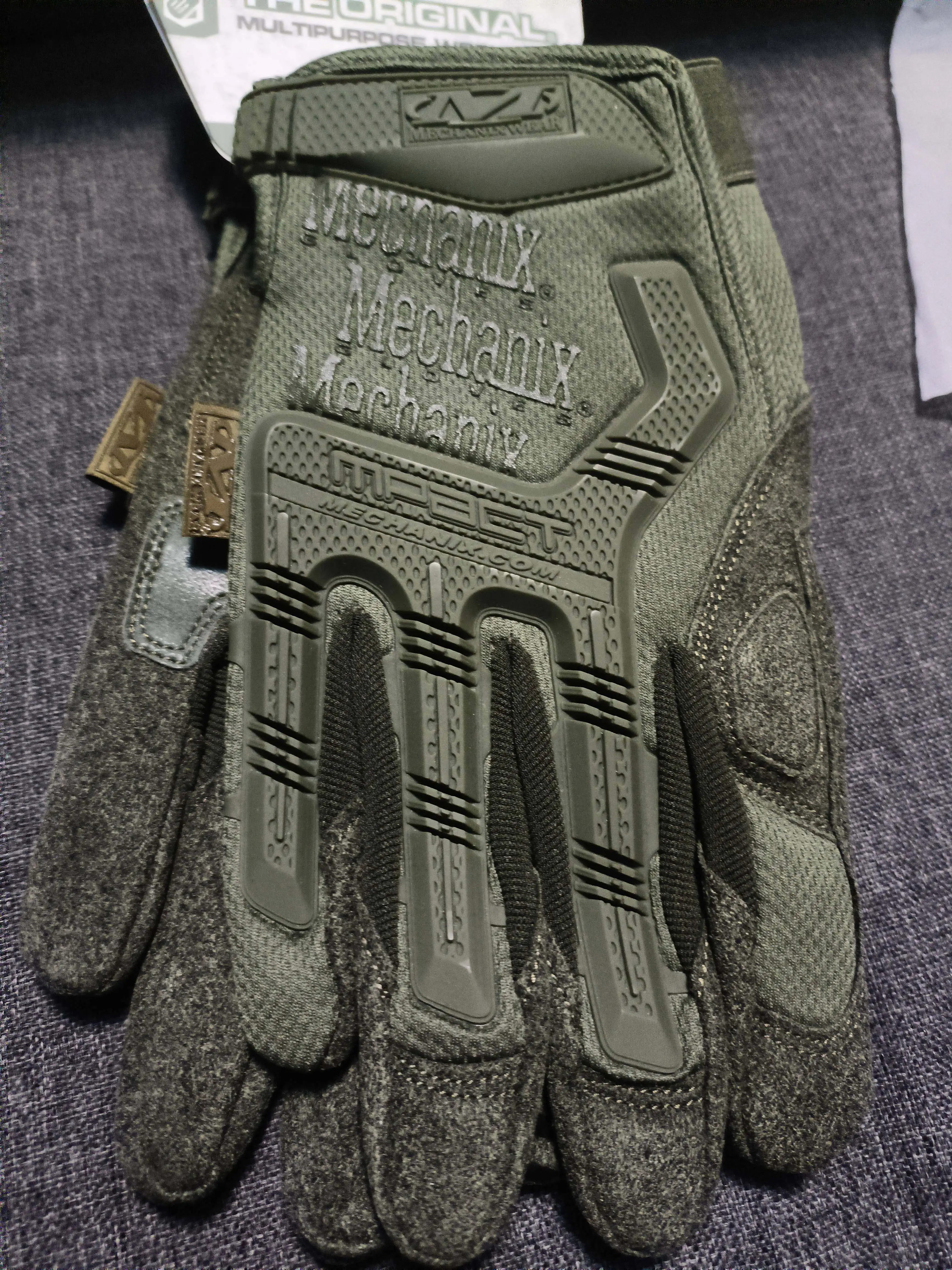 Guantes tácticos de camuflaje, antideslizantes y con pantalla táctil - imagen 3