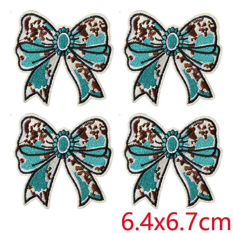 Parche termoadhesivo bordado vaquero calavera y rosa, para coser - imagen 2