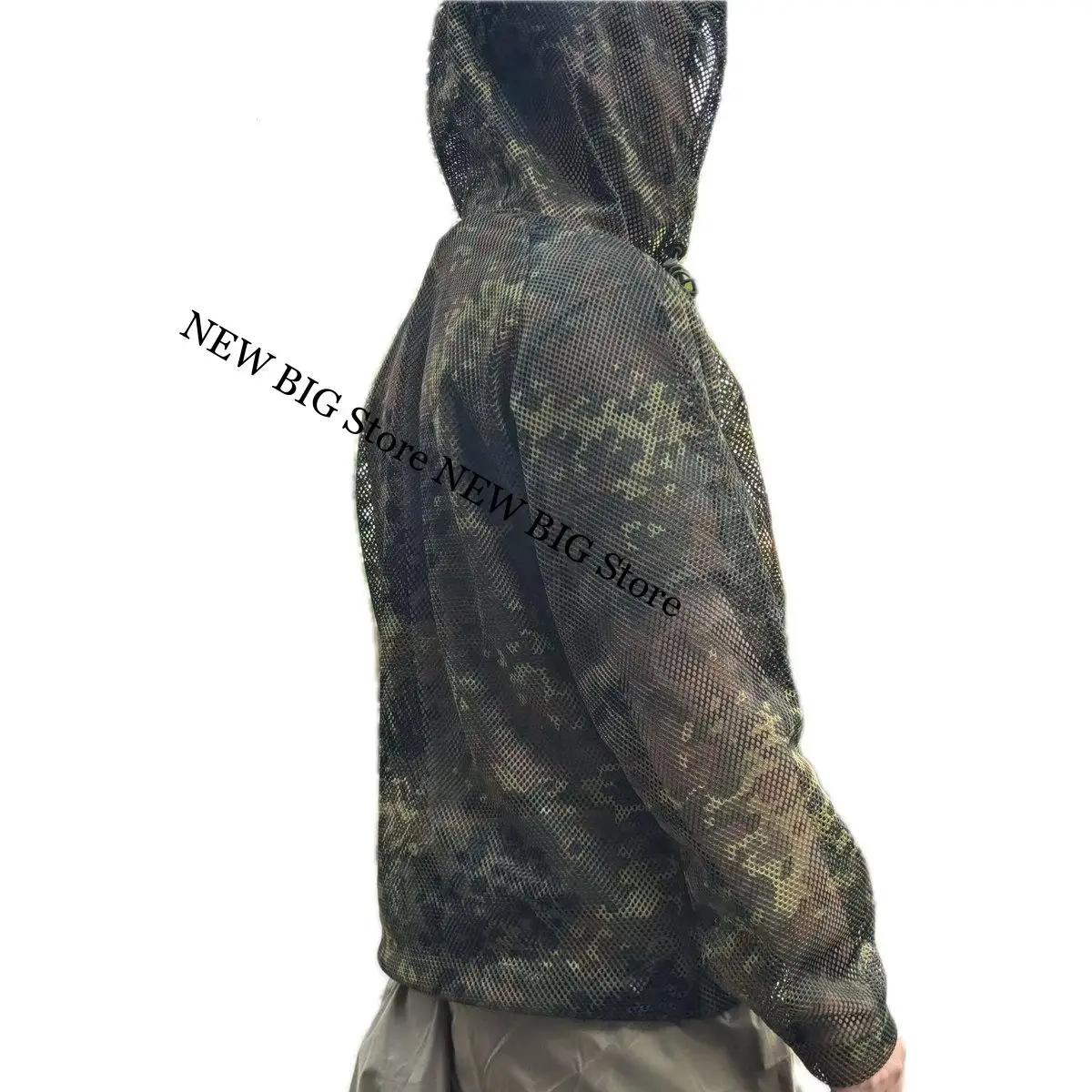 Chaqueta táctica cortavientos capucha BISUOutdoor EMR ripstop transpirable - imagen 5