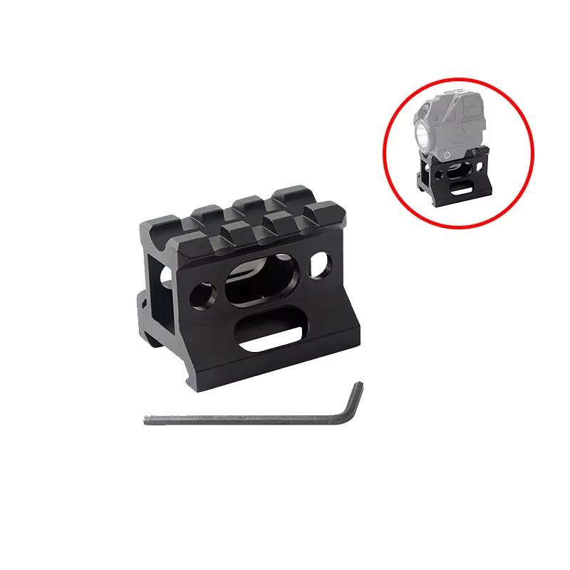 Soporte elevador Picatinny ligero para mira óptica caza - imagen 4