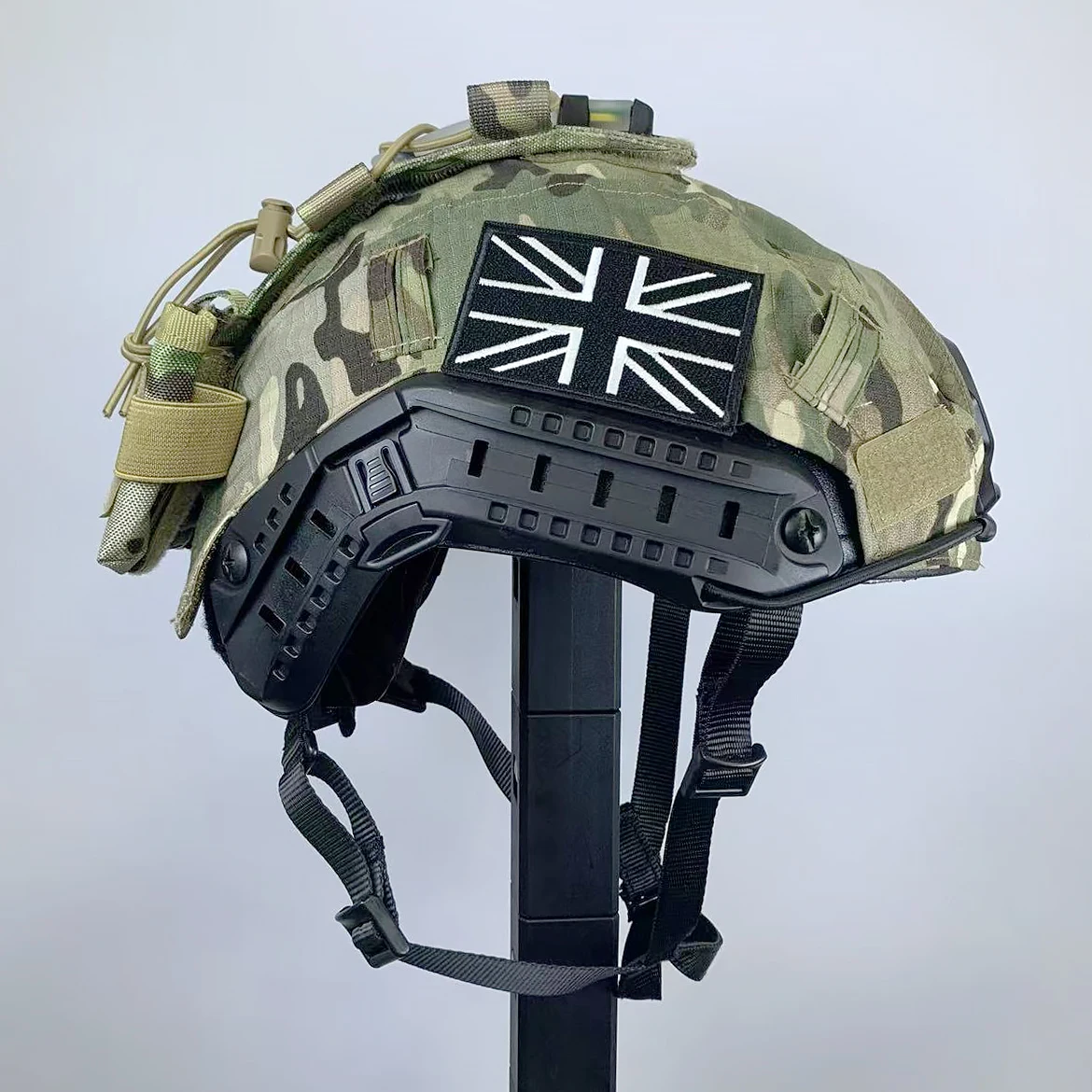 Casco táctico airsoft paintball con arnés de suspensión rápido - imagen 2
