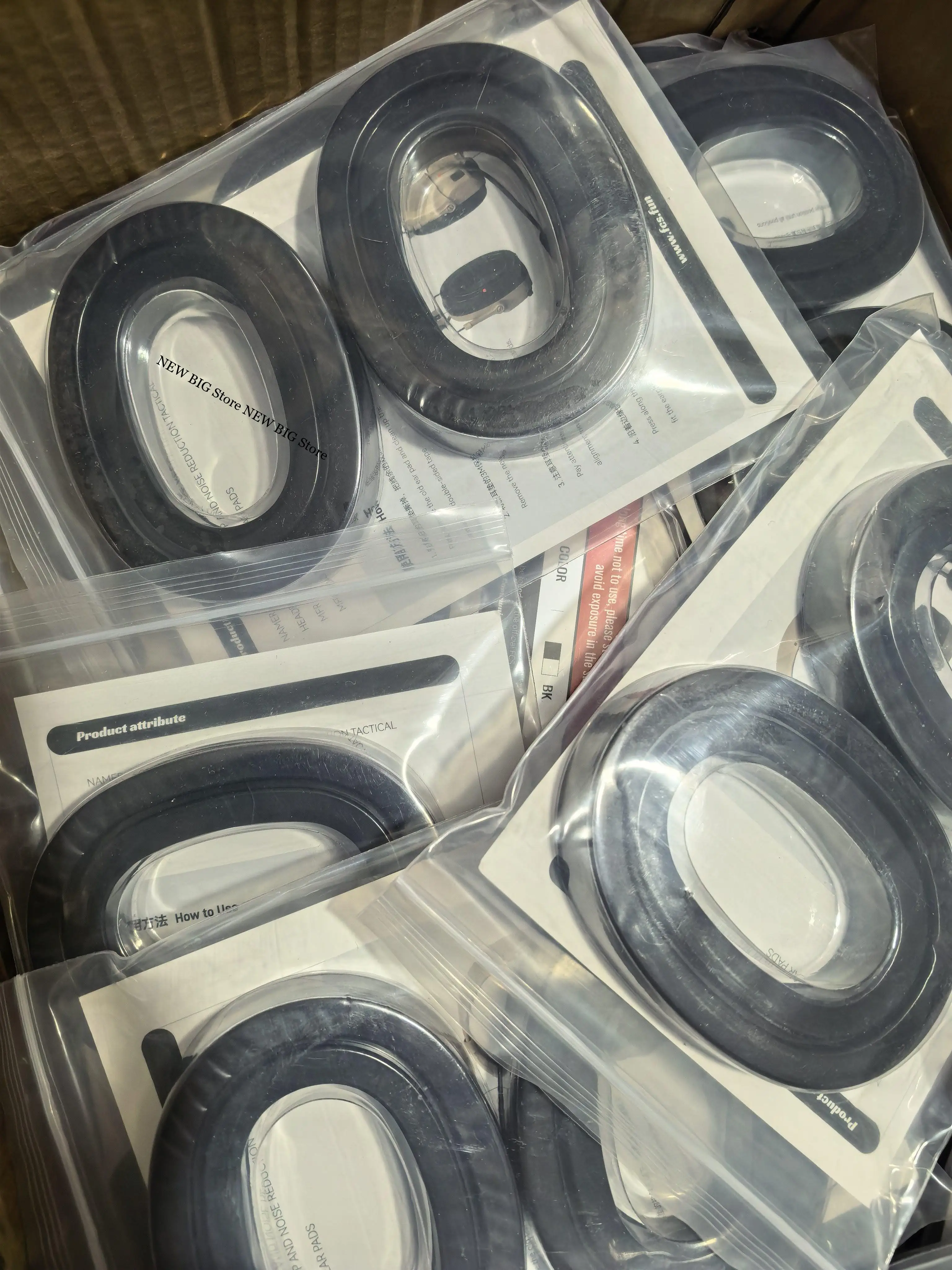 Almohadillas de gel para auriculares tácticos Airsoft, ruido reducido - imagen 5