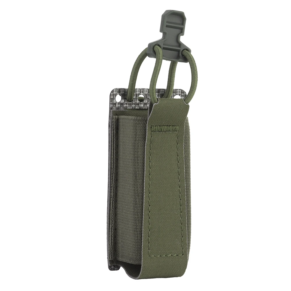 Portacargador 9mm MOLLE elástico para cinturón táctico - imagen 2