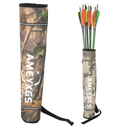 Aljaba tubular 600D con correa de hombro para arquería outdoor