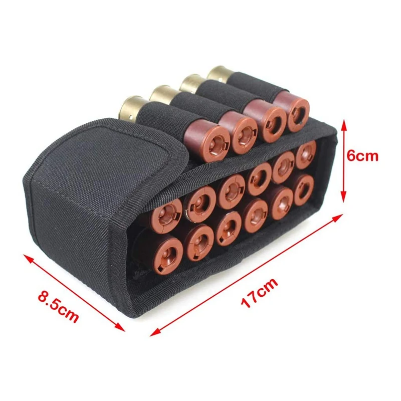 Bolsa táctica para cartuchos de escopeta calibre 12 MOLLE - imagen 2