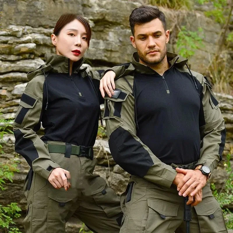 Camiseta táctica transpirable hombre – Airsoft Caza Senderismo - imagen 5