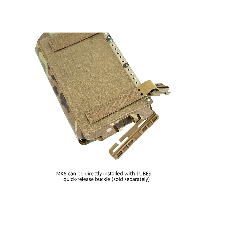 MK6 FP26 panel MOLLE modular para cargadores, LV120 portaplacas - imagen 4
