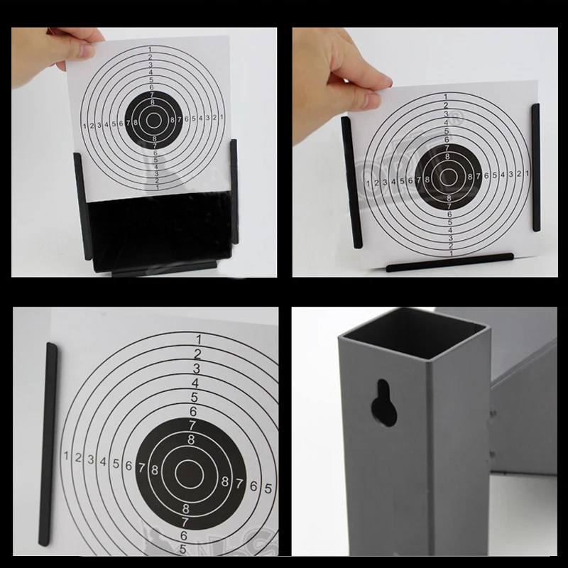 Diana acero airsoft – Recolectora balines entrenamiento 14x14 cm - imagen 4