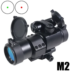 Mira de punto rojo Reflex M2 4MOA para riel Picatinny Airsoft