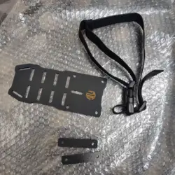 Adaptador para cargador de rifle con placa antiimpactos y MOLLE