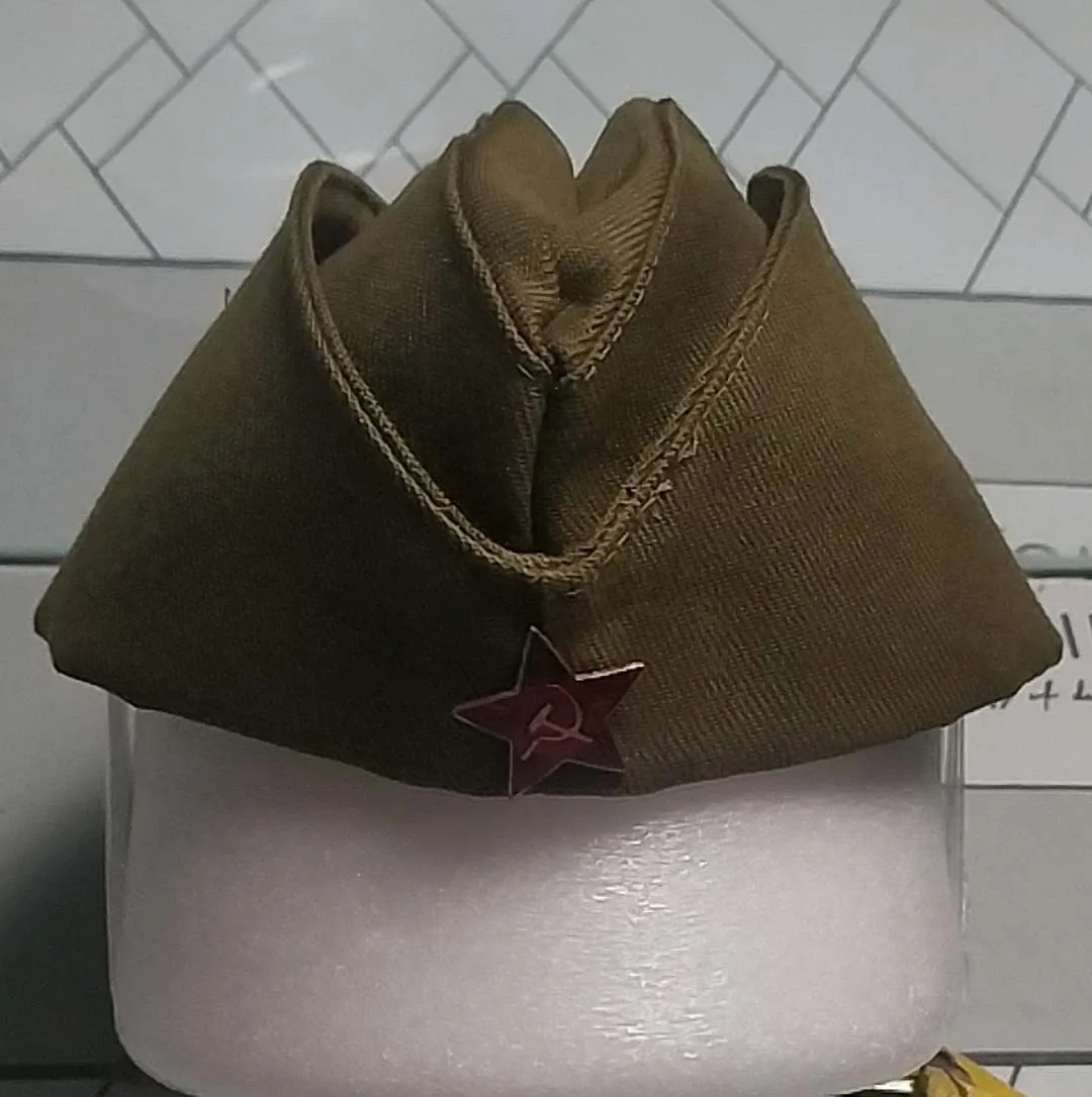 Gorra militar soviética plegable marinero, guarnición rusa cosplay - imagen 5
