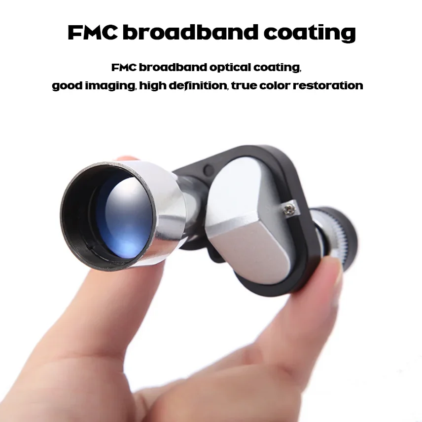 Monocular telescopio para móvil visión nocturna baja luz HD