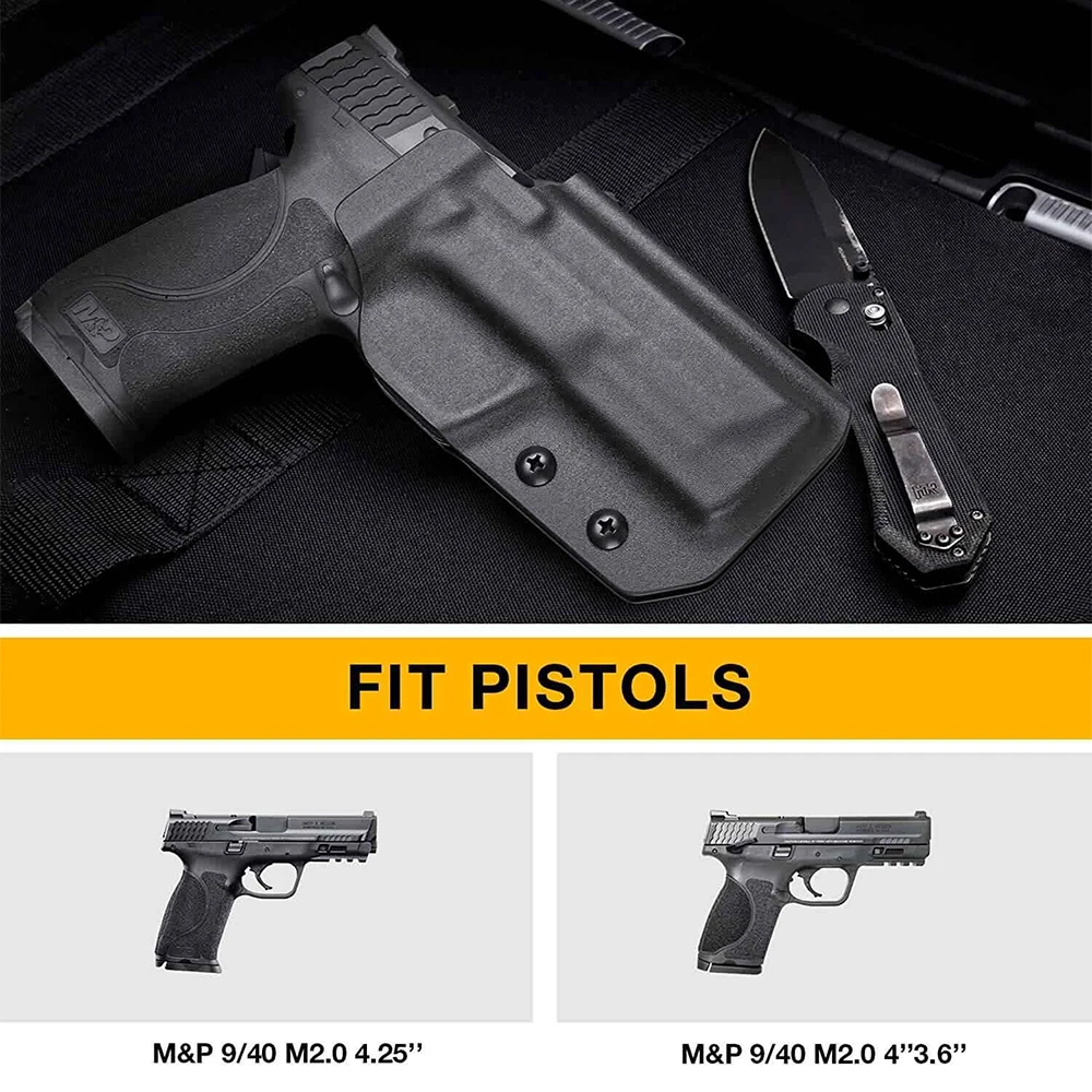 Funda Kydex OWB para S&W M&P M2.0 con óptica